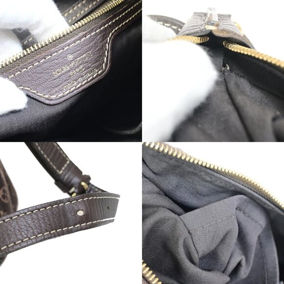 LOUIS VUITTON Boulogne 30 Shoulder Bag Monogram Mini Lin Canvas - Picture 12 of 14